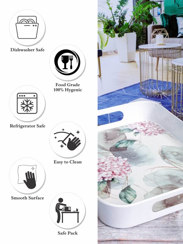 Good Homes With Word Ysr Melamine Rectangular Serving Tray Mt-337